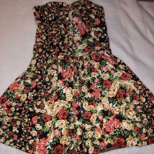 Topshop Floral Romper